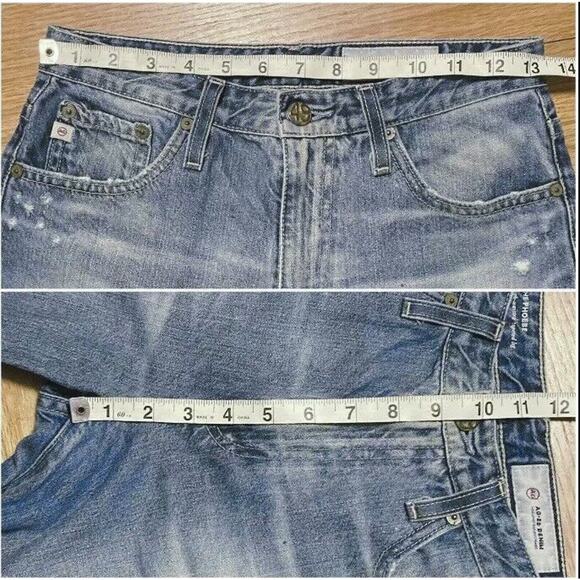 AG Phoebe Jeans 26 x26L High Waist Tapered 17 Years Lapse - LGN1676 17Y-LSP - Picture 7 of 9